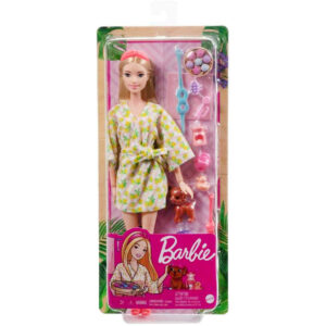 Set de joaca Barbie O zi la spa Set de joaca Barbie O zi la spa