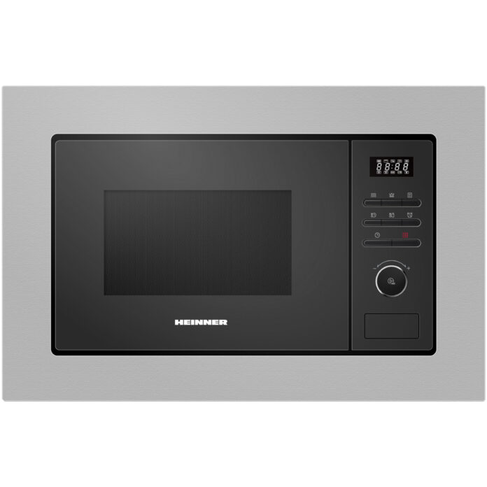Cuptor cu microunde incorporabil HEINNER HMW-MDBI20MIX, 800 W, 20 l, 5 trepte putere, Timer, Platou rotativ 24.5 cm (Inox/Negru) Cuptor cu microunde incorporabil HEINNER HMW-MDBI20MIX, 800 W, 20 l, 5 trepte putere, Timer, Platou rotativ 24.5 cm (Inox/Negru)