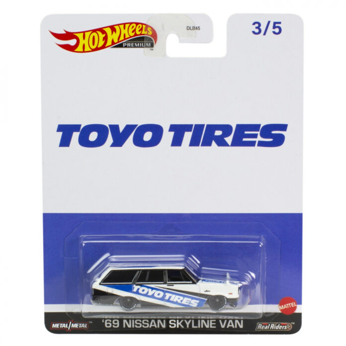 Masinuta Hot Wheels Premium - Real Riders Pop Culture, Nissan Skyline Van 69, 1:64 Masinuta Hot Wheels Premium - Real Riders Pop Culture, Nissan Skyline Van 69, 1:64