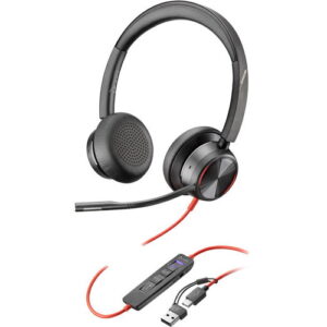 Casti Over the Ear Poly Blackwire 8225, Certificare Microsoft Teams, Wired, Negru Casti Over the Ear Poly Blackwire 8225, Certificare Microsoft Teams, Wired, Negru