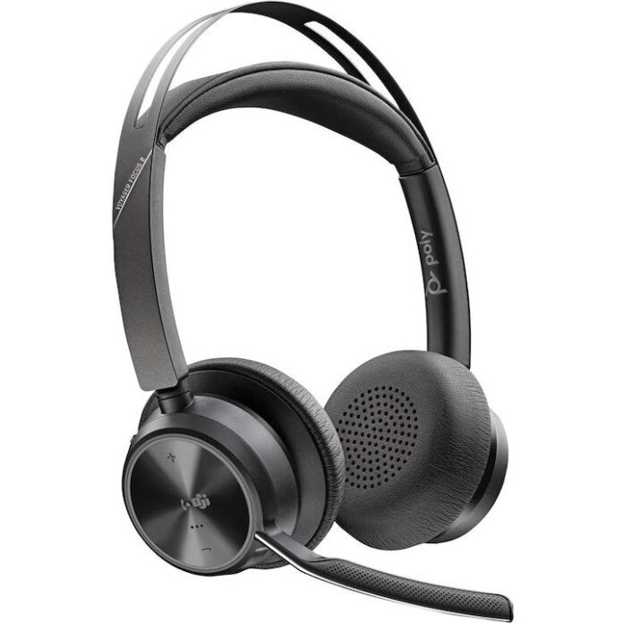 Casti cu microfon HP Poly Voyager Focus 2, Bluetooth, USB-A, USB Type-C (Negru) Casti cu microfon HP Poly Voyager Focus 2, Bluetooth, USB-A, USB Type-C (Negru)