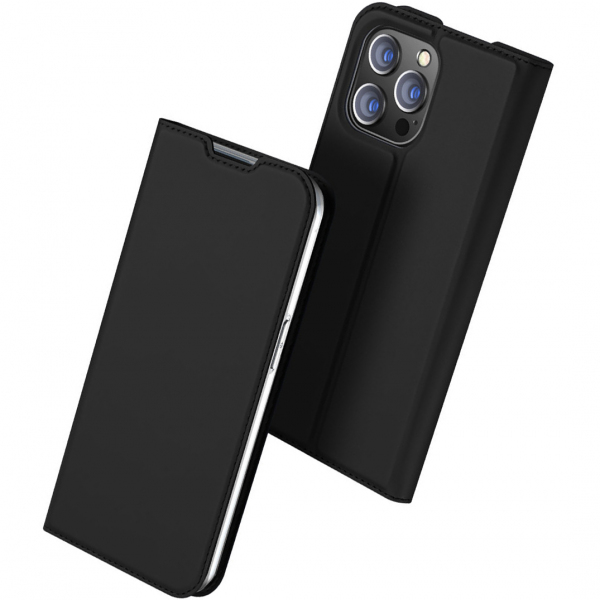 Husa Book Cover Dux Ducis Skin Pro pentru Apple iPhone 14 Pro Max (Negru) Husa Book Cover Dux Ducis Skin Pro pentru Apple iPhone 14 Pro Max (Negru)