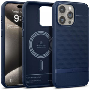 Husa MagSafe pentru Apple iPhone 15 Pro Max, Spigen, Caseology Parallax Husa MagSafe pentru Apple iPhone 15 Pro Max, Spigen, Caseology Parallax