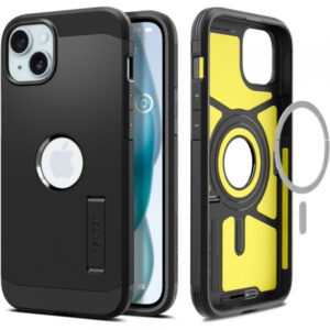 Husa Protectie Spate Spigen Tough Armor MagSafe pentru Apple iPhone 15 (Rosu) Husa Protectie Spate Spigen Tough Armor MagSafe pentru Apple iPhone 15 (Rosu)