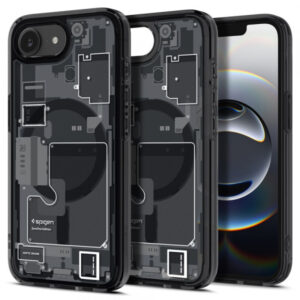 Husa MagSafe pentru Apple iPhone 16e, Spigen, Ultra Hybrid Zero One, Neagra Husa MagSafe pentru Apple iPhone 16e, Spigen, Ultra Hybrid Zero One, Neagra