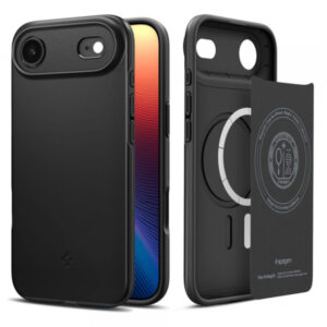 Husa MagSafe pentru Apple iPhone 17 Air, Spigen, Thin Fit, Neagra Husa MagSafe pentru Apple iPhone 17 Air, Spigen, Thin Fit, Neagra