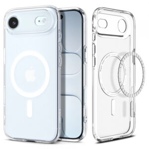 Husa MagSafe pentru Apple iPhone 17, Spigen, Ultra Hybrid, Alba Satinata Husa MagSafe pentru Apple iPhone 17, Spigen, Ultra Hybrid, Alba Satinata