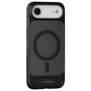 Husa MagSafe pentru Apple iPhone 17 Air, Torras, Pstand (Negru) Husa MagSafe pentru Apple iPhone 17 Air, Torras, Pstand (Negru)