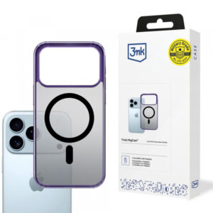 Husa 3MK Frosty MagCase MagSafe pentru Apple iPhone 17 Pro Max, Albastru Husa 3MK Frosty MagCase MagSafe pentru Apple iPhone 17 Pro Max, Albastru