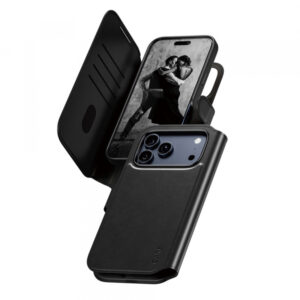 Husa MagSafe pentru Apple iPhone 17 Pro, PanzerGlass, Care Feature Tango Two-in-One, Neagra Husa MagSafe pentru Apple iPhone 17 Pro, PanzerGlass, Care Feature Tango Two-in-One, Neagra
