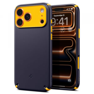 Husa MagSafe pentru Apple iPhone 17 Pro, Spigen, Caseology Nano Pop Hybrid, Mov Husa MagSafe pentru Apple iPhone 17 Pro, Spigen, Caseology Nano Pop Hybrid, Mov
