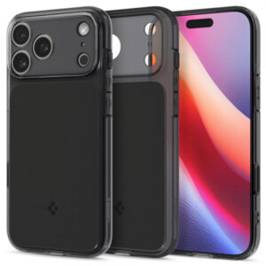 Husa MagSafe pentru Apple iPhone 17 Pro, Spigen, Caseology Parallax S, Neagra Mata Husa MagSafe pentru Apple iPhone 17 Pro, Spigen, Caseology Parallax S, Neagra Mata