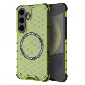Husa MagSafe pentru Samsung Galaxy S24 S921, Techsuit, HoneyComb Shield Husa MagSafe pentru Samsung Galaxy S24 S921, Techsuit, HoneyComb Shield