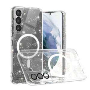Husa MagSafe pentru Samsung Galaxy S22+ 5G S906, Techsuit, SparkleSkin Husa MagSafe pentru Samsung Galaxy S22+ 5G S906, Techsuit, SparkleSkin
