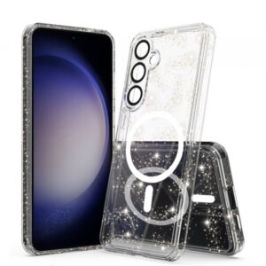 Husa MagSafe pentru Samsung Galaxy S24+ S926, Techsuit, SparkleSkin Husa MagSafe pentru Samsung Galaxy S24+ S926, Techsuit, SparkleSkin