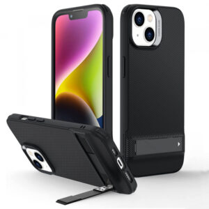 Husa pentru Apple iPhone 14 Plus, ESR, Air Shield Boost Kickstand, Neagra Husa pentru Apple iPhone 14 Plus, ESR, Air Shield Boost Kickstand, Neagra
