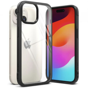 Husa pentru Apple iPhone 15 Plus, Ringke, Fusion Bold, Neagra Husa pentru Apple iPhone 15 Plus, Ringke, Fusion Bold, Neagra
