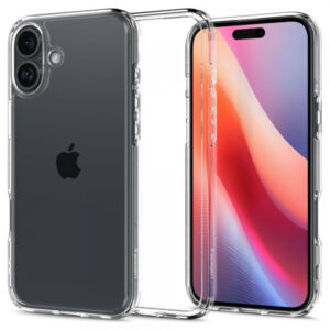 Husa pentru Apple iPhone 16 Plus, Spigen, Ultra Hybrid, Transparenta Husa pentru Apple iPhone 16 Plus, Spigen, Ultra Hybrid, Transparenta
