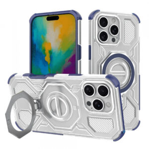 Husa pentru Apple iPhone 16 Pro Max, Techsuit, Carbon Shield Pro, Albastra Husa pentru Apple iPhone 16 Pro Max, Techsuit, Carbon Shield Pro, Albastra
