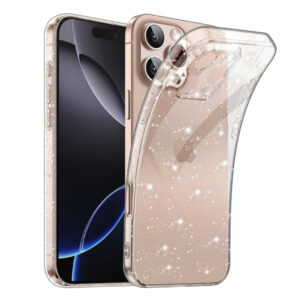 Husa pentru Apple iPhone 16 Pro, Techsuit, SparkleSkin, Transparenta Husa pentru Apple iPhone 16 Pro, Techsuit, SparkleSkin, Transparenta