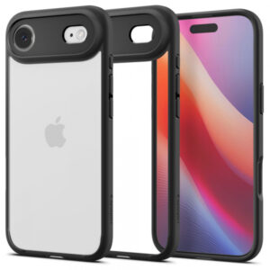 Husa pentru Apple iPhone 17, Spigen, Ultra Hybrid, Neagra Mata Husa pentru Apple iPhone 17, Spigen, Ultra Hybrid, Neagra Mata