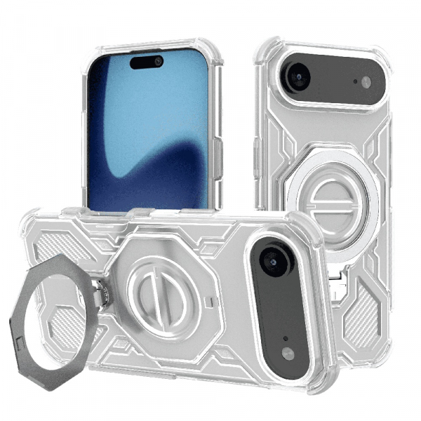 Husa pentru Apple iPhone 17 Air, Techsuit, Carbon Shield Pro, Alba Husa pentru Apple iPhone 17 Air, Techsuit, Carbon Shield Pro, Alba