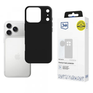 Husa pentru Apple iPhone 17 Pro, 3MK, Neagra Mata Husa pentru Apple iPhone 17 Pro, 3MK, Neagra Mata