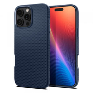 Husa pentru Apple iPhone 16 Pro, Spigen, Liquid Air, Bej Husa pentru Apple iPhone 16 Pro, Spigen, Liquid Air, Bej