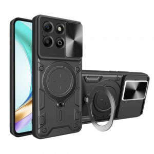 Husa pentru Honor X6b, Techsuit, CamGuard Pro, Neagra Husa pentru Honor X6b, Techsuit, CamGuard Pro, Neagra