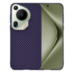 Husa pentru Huawei Pura 70 Ultra, Techsuit, Carbonite FiberShell, Mov Husa pentru Huawei Pura 70 Ultra, Techsuit, Carbonite FiberShell, Mov
