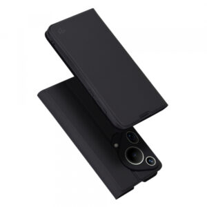 Husa pentru Huawei Pura 70 Ultra, Techsuit, Magskin Book, Neagra Husa pentru Huawei Pura 70 Ultra, Techsuit, Magskin Book, Neagra