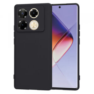 Husa pentru Infinix Note 40 Pro 4G, Techsuit, SoftFlex, Neagra Husa pentru Infinix Note 40 Pro 4G, Techsuit, SoftFlex, Neagra