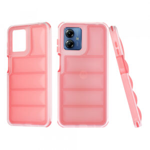 Husa pentru Motorola Moto G14, Techsuit, Wave Shield, Rosie Husa pentru Motorola Moto G14, Techsuit, Wave Shield, Rosie