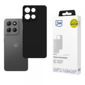 Husa pentru Motorola Moto G15 / G15 Power, 3MK, Neagra Mata Husa pentru Motorola Moto G15 / G15 Power, 3MK, Neagra Mata