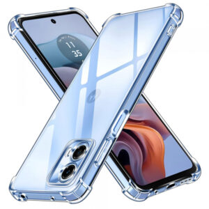 Husa pentru Motorola Moto G45 / G34, Techsuit, Shockproof Clear, Transparenta Husa pentru Motorola Moto G45 / G34, Techsuit, Shockproof Clear, Transparenta
