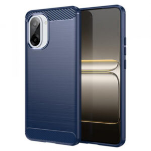 Husa pentru OnePlus Nord CE5, Techsuit, Carbon, Albastra Husa pentru OnePlus Nord CE5, Techsuit, Carbon, Albastra