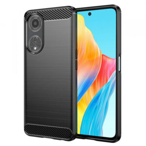 Husa pentru Oppo A98, Techsuit, Carbon, Neagra Husa pentru Oppo A98, Techsuit, Carbon, Neagra