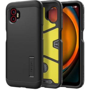 Husa pentru Samsung Galaxy A56 A566, Spigen, Tough Armor, Neagra Husa pentru Samsung Galaxy A56 A566, Spigen, Tough Armor, Neagra
