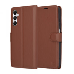 Husa pentru Samsung Galaxy A05s A057, Techsuit, Leather Folio, Maro Husa pentru Samsung Galaxy A05s A057, Techsuit, Leather Folio, Maro