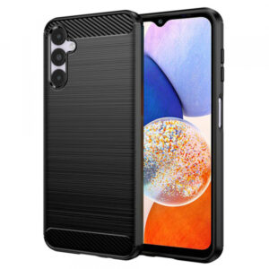 Husa pentru Samsung Galaxy A14 A145 / A14 5G A146, Techsuit, CarbonFiber, Neagra Husa pentru Samsung Galaxy A14 A145 / A14 5G A146, Techsuit, CarbonFiber, Neagra