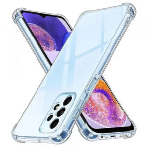 Husa pentru Samsung Galaxy A23 5G A236 / A23 A235, Techsuit, Shockproof Clear, Neagra Husa pentru Samsung Galaxy A23 5G A236 / A23 A235, Techsuit, Shockproof Clear, Neagra