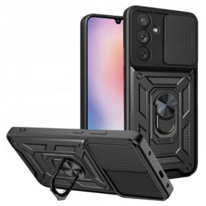 Husa pentru Samsung Galaxy A24 4G A245, Techsuit, CamShield, Neagra Husa pentru Samsung Galaxy A24 4G A245, Techsuit, CamShield, Neagra