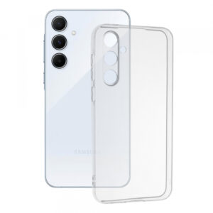 Husa pentru Samsung Galaxy A55 5G A556, Techsuit, Clear, Transparenta Husa pentru Samsung Galaxy A55 5G A556, Techsuit, Clear, Transparenta