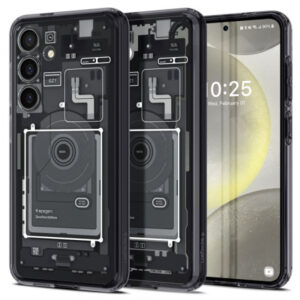 Husa pentru Samsung Galaxy S24 S921, Spigen, Ultra Hybrid Zero One, Neagra Mata Husa pentru Samsung Galaxy S24 S921, Spigen, Ultra Hybrid Zero One, Neagra Mata