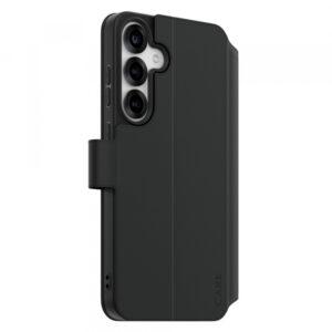 Husa pentru Samsung Galaxy S25+ S936, PanzerGlass, Care Feature Kickstand Wallet, Neagra Husa pentru Samsung Galaxy S25+ S936, PanzerGlass, Care Feature Kickstand Wallet, Neagra