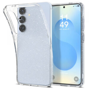 Husa pentru Samsung Galaxy S25+ S936, Spigen, Liquid Crystal Glitter, Transparenta Husa pentru Samsung Galaxy S25+ S936, Spigen, Liquid Crystal Glitter, Transparenta