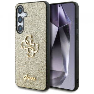 Husa pentru Samsung Galaxy S25 Ultra S938, Guess, Glitter Big 4G Script, Aurie Husa pentru Samsung Galaxy S25 Ultra S938, Guess, Glitter Big 4G Script, Aurie