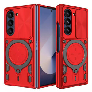 Husa pentru Samsung Galaxy Z Fold6 F956, Techsuit, CamGuard Pro, Rosie Husa pentru Samsung Galaxy Z Fold6 F956, Techsuit, CamGuard Pro, Rosie