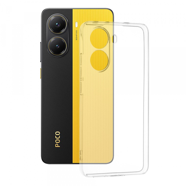 Husa pentru Xiaomi Poco X7 Pro, Techsuit, Clear, Transparenta Husa pentru Xiaomi Poco X7 Pro, Techsuit, Clear, Transparenta