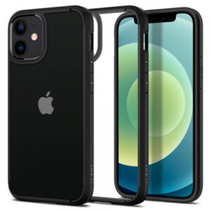 Husa pentru Apple iPhone 12 / 12 Pro, Spigen, Ultra Hybrid, Neagra Husa pentru Apple iPhone 12 / 12 Pro, Spigen, Ultra Hybrid, Neagra